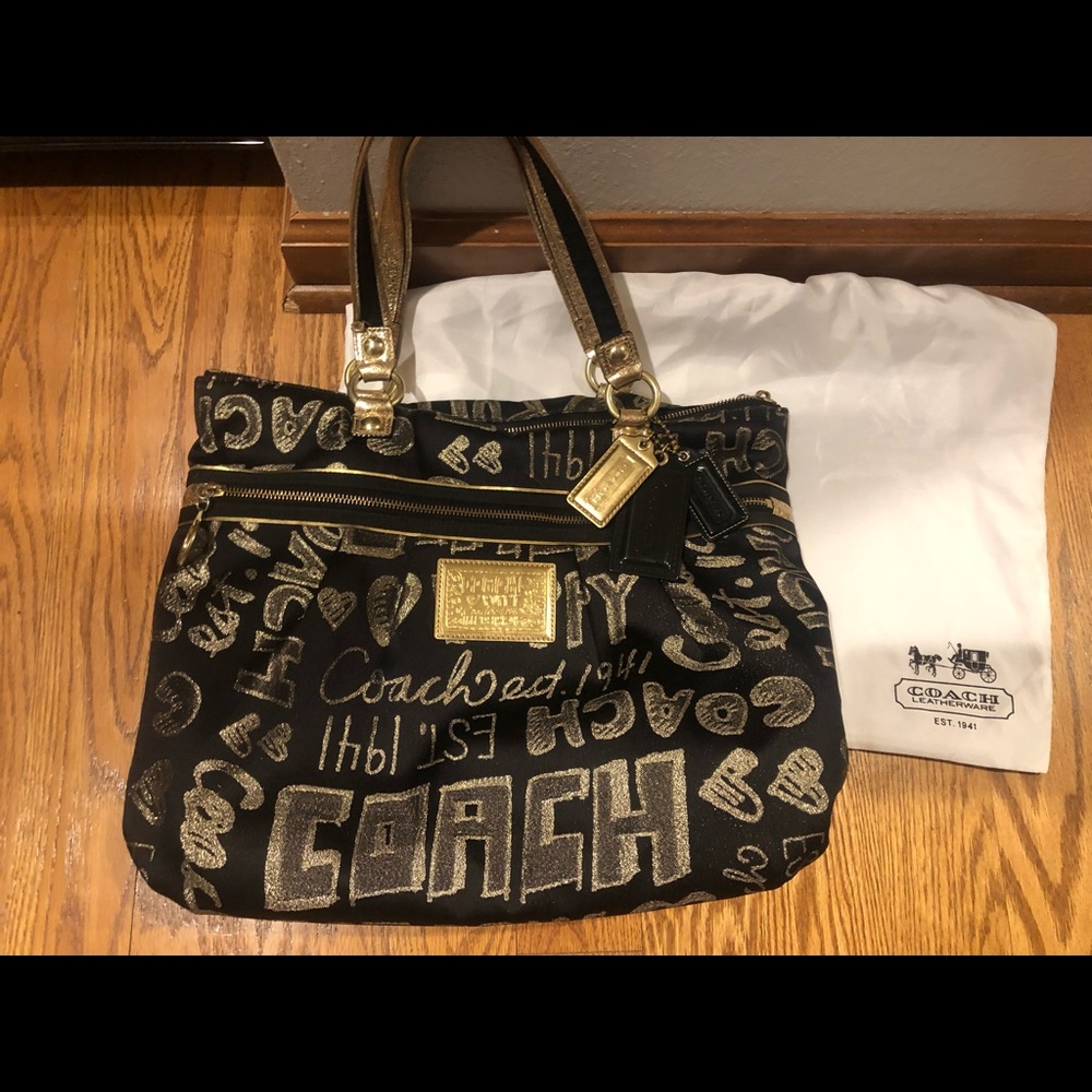 AUTHENTIC COACH POPPY  Tote NiCE bag
